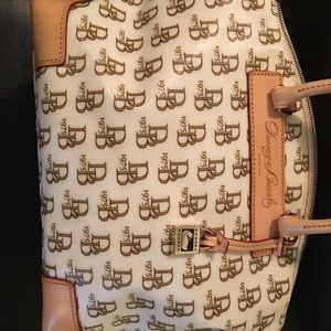 Dooney and Bourke signature satchel